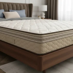 Colchão Molas Ensacadas Marcelly 158x198x28 Queen Paropas Bege