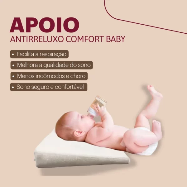 ALMOFADA ANT-REFLUXO CONFORT BABY INFANTIL - Imagem 3