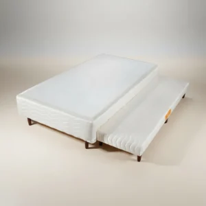 Bibox C/auxiliar Cor Bege 88x188 Solteiro Orthocrin