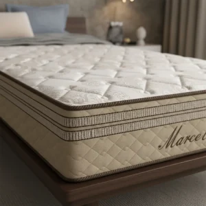 Colchão Molas Ensacadas Marcelly 88x188x28 Solteiro Bege