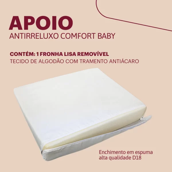 ALMOFADA ANT-REFLUXO CONFORT BABY INFANTIL - Imagem 5