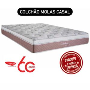 COLCHÃO MOLAS  COIMBRA 138x188x25 CASAL