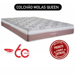COLCHÃO MOLAS COIMBRA 158x198x25 QUEEN