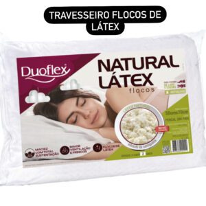 TRAVESSEIRO FLOCOS DE LÁTEX