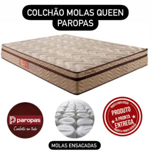 COLCHÃO MOLAS  MARCELLY 158X198X28 QUEEN