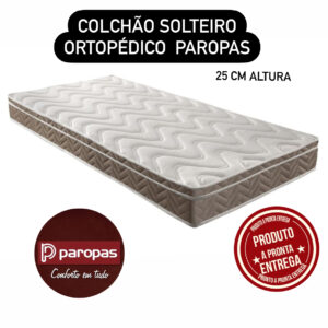 COLCHÃO ULTRA FIIRME PAROPAS 88X188X25 SOLTEIRO