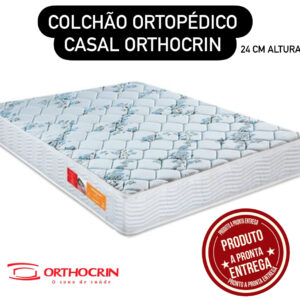 COLCHÃO ORTOPÉDICO  OURO AZUL 138X188x24 CASAL