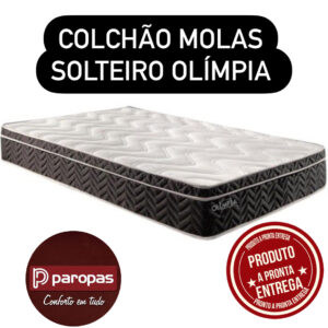 COLCHÃO MOLAS  OLIMPIA 88X188X28 SOLTEIRO