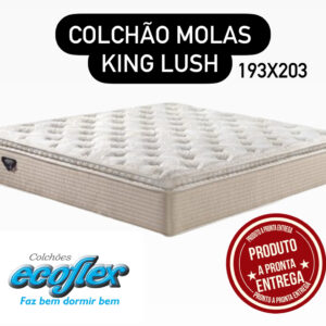 COLCHÃO MOLAS LUSH 193X203X35 KING