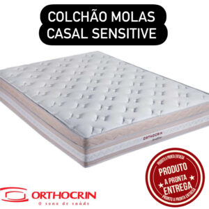 COLCHÃO MOLAS SENSITIVE 138X188X30 CASAL