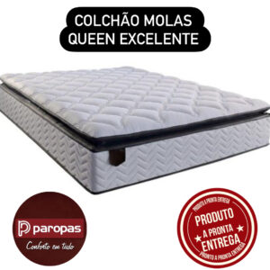 COLCHÃO MOLAS EXCELLENTE 158X198X30 QUEEN