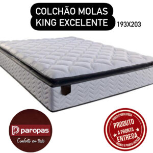COLCHÃO MOLAS EXCELLENTE  193X203X30  KING