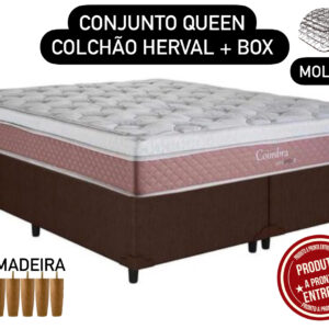 CONJUNTO BOX  MOLAS COIMBRA + BOX QUEEN