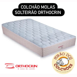 Colchão Molas Sky Orthocrin 110X200X26 Solteiro