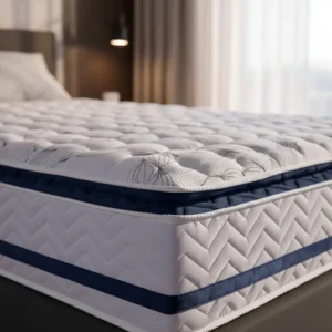 Colchão Molas Ensacadas Blue 138x188x32 Casal Azul-claro