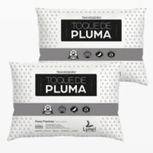 KIT 2 travesseiros toque de pluma LYNEl 50x70