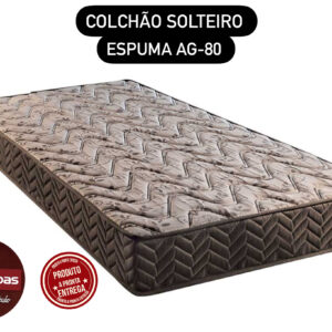 COLCHÃO  ESPUMA AG-80 PRIME GOLD 88x188x20 SOLTEIRO