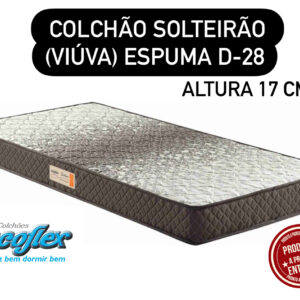 COLCHÃO SOLTEIRÃO (VIUVA) 110X200X17 ECOLINE