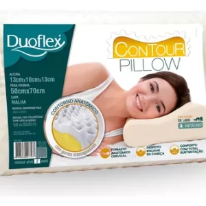Travesseiro Contour Pillow - Cervical - Conforto Na Coluna