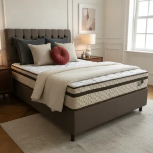 Conjunto Cama Box Casal Paropas Basic 138x188 Cm